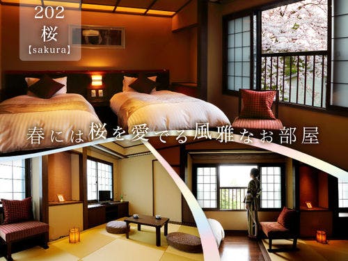 春には桜を愛でる風雅なお部屋