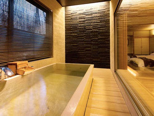 白馬の自然と湯をめぐる贅沢な空間です。