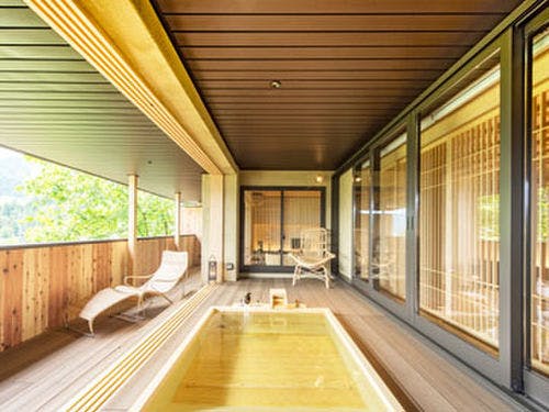 客室露天風呂「季」