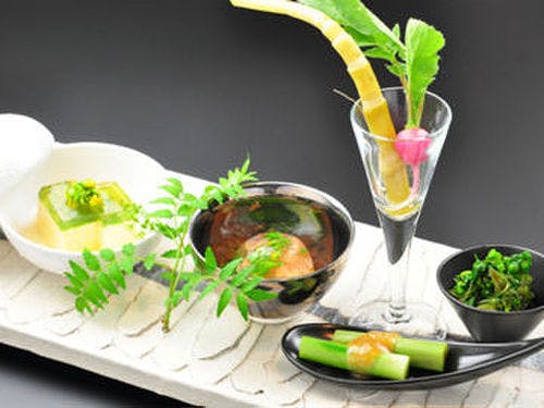 新鮮な食材をふんだんに使っています。