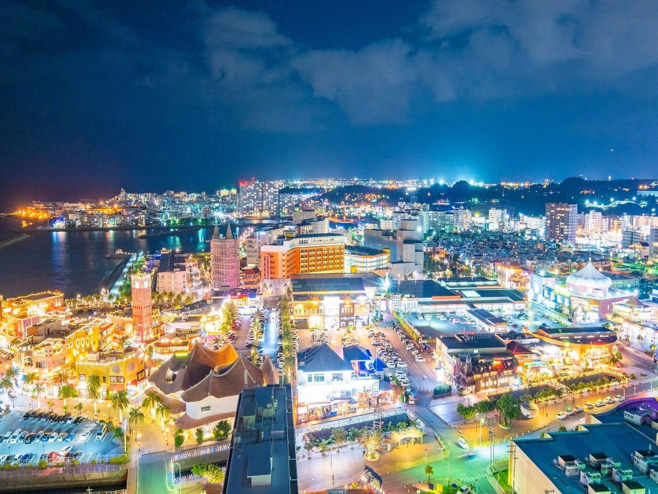 Bilik sisi pemandangan malam※Imej