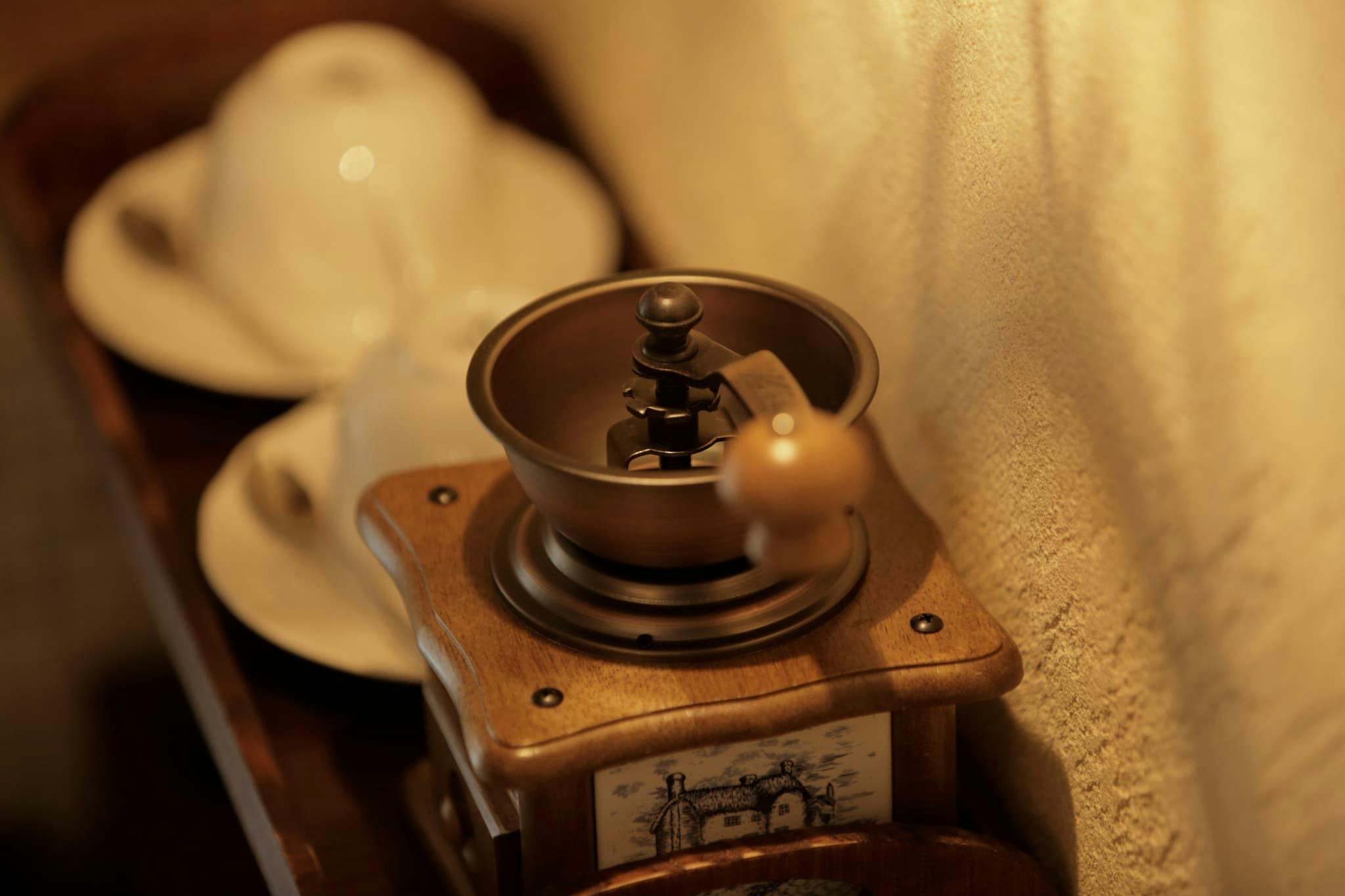 Enjoy freshly ground coffee in your Room.