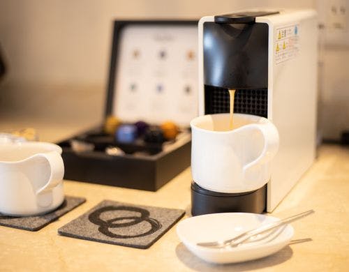 客室コーヒーはネスプレッソ