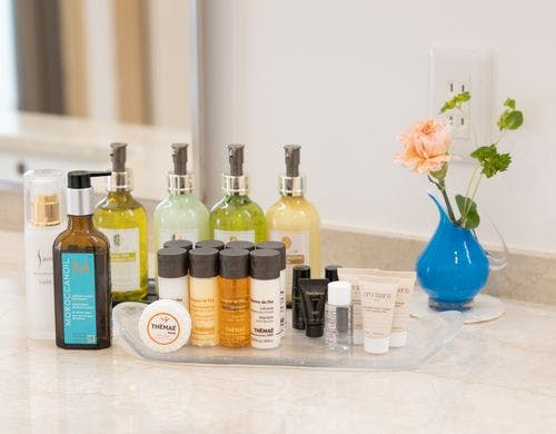 充実のアメニティ