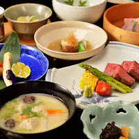 *水明荘専属の調理師が腕を揮います。