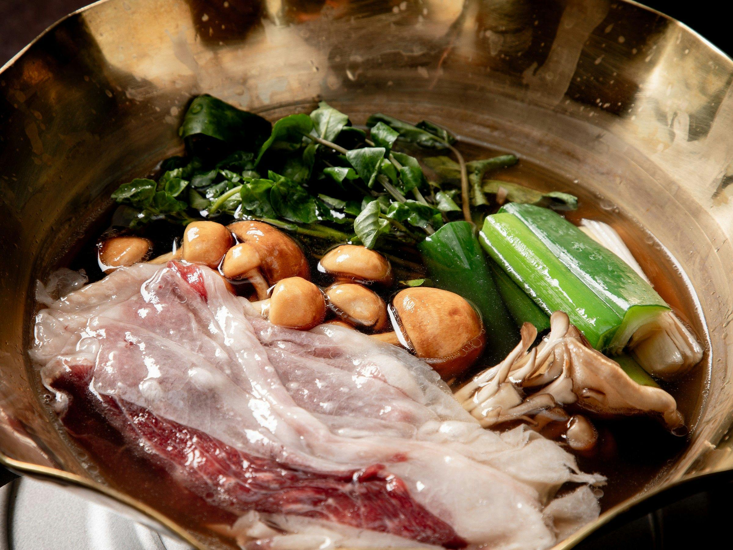 【数量限定】冬の山の恵み 信州産・熊鍋プラン