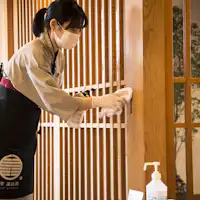 常時消毒を行っております