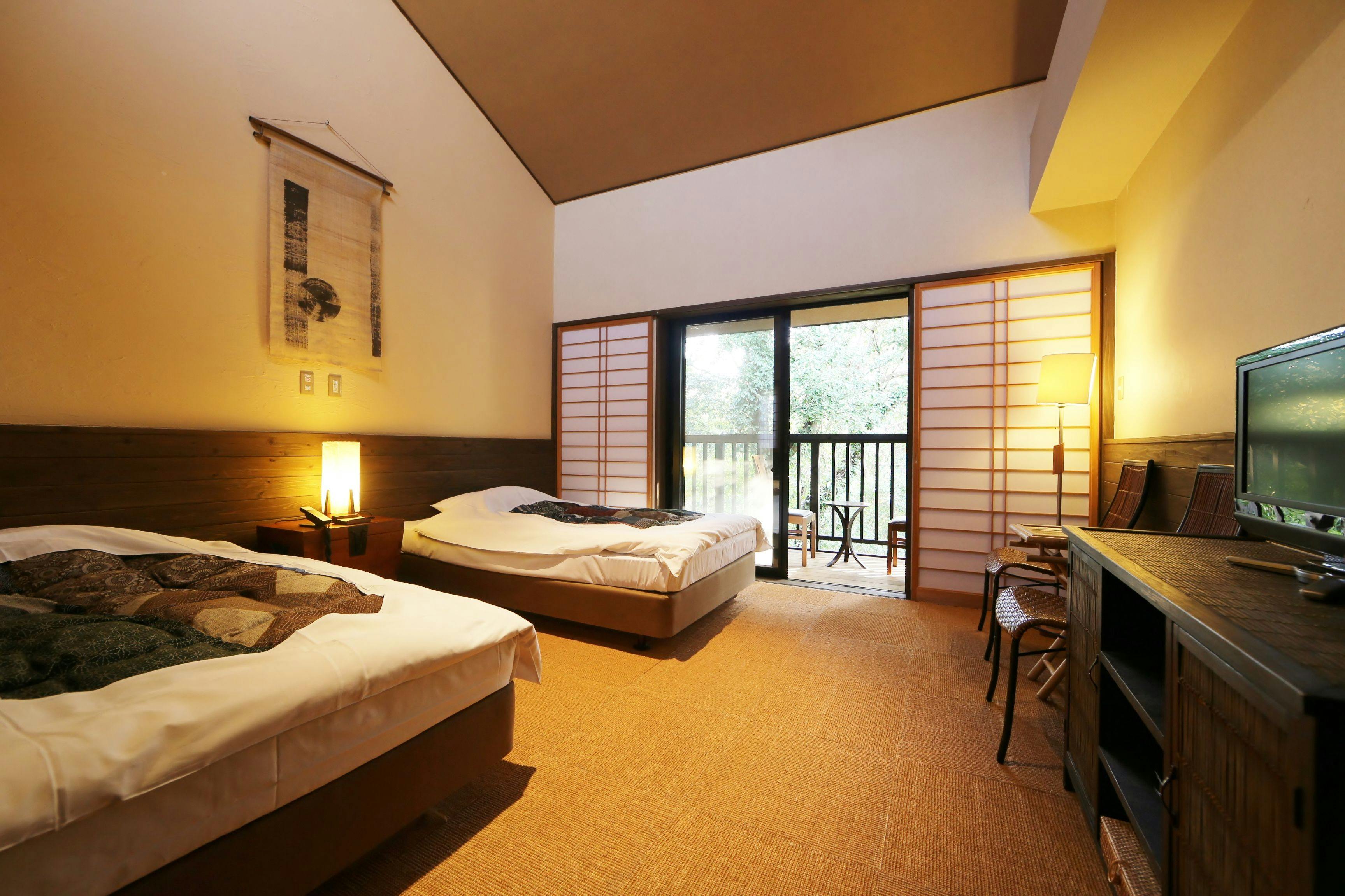 ツインルーム 2階 24 9平米 禁煙 のんびり朝寝坊 1泊夕食付きプラン プラン 四万十の宿 一休 Com