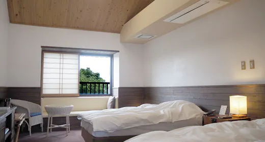 ห้องพักเตียงคู่ (ชั้น 2) 26.5㎡ สามารถเป็นห้องสำหรับสามคนได้