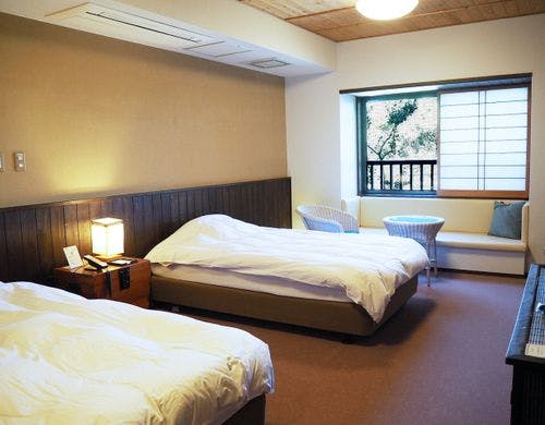 ツインルーム（1階）26.5平米　トリプル可