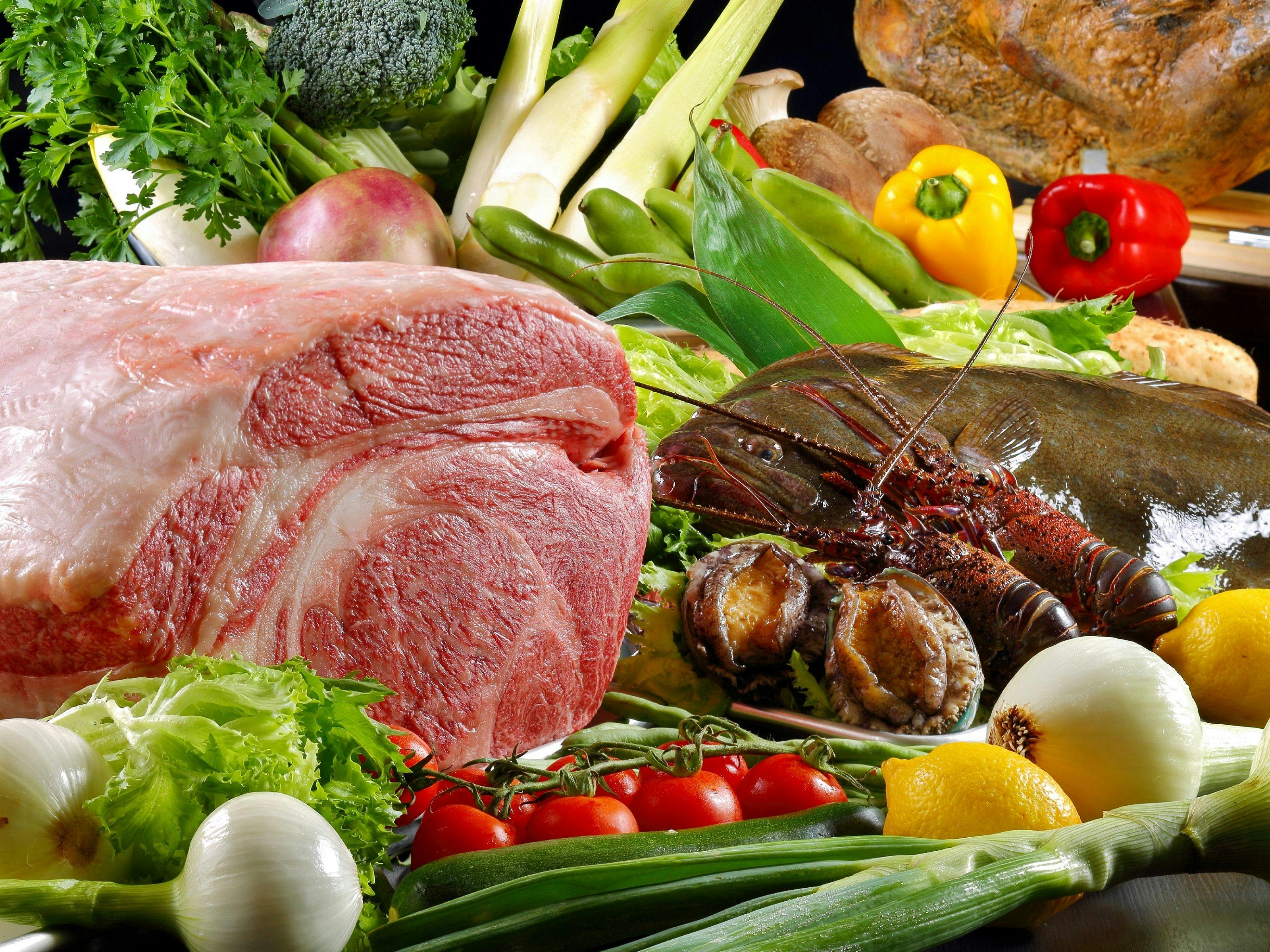 這是從全國各地收集的最高級食材。