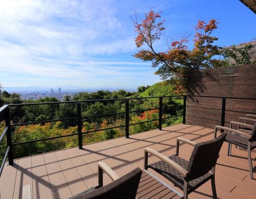 展望テラス付き和室24帖【テラス】