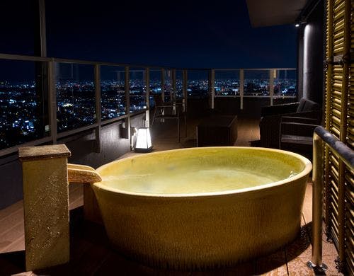 露天風呂付和モダン(山ぼうし)