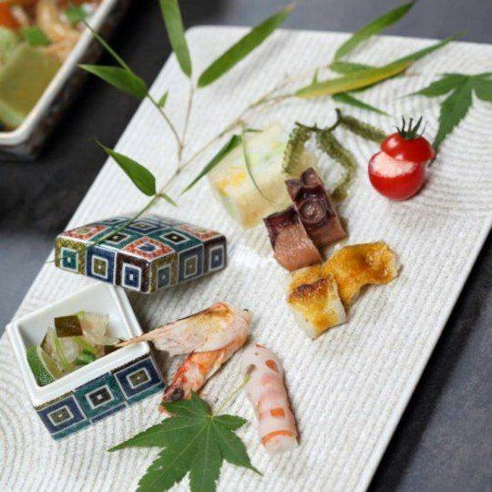 期間限定 古香里庵創作懐石「のどぐろ三種　しゃぶしゃぶ・お造り・塩焼き」＜個室食＞