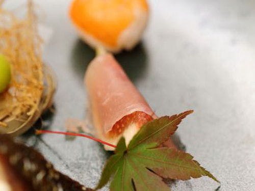 三秋　無花果生ハム