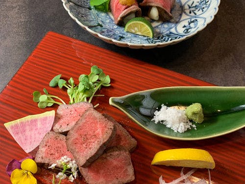 古香里庵創作和牛メイン懐石