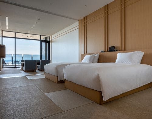 スーペリア オーシャンビュー 室礼