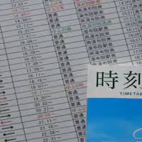 洋室a、洋室bのみ 汽車通過予定表備付