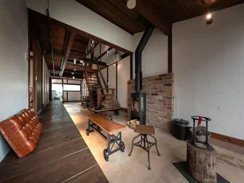 Sonobe 202|Hangatkan hati dan tubuh Anda dengan perapian kayu