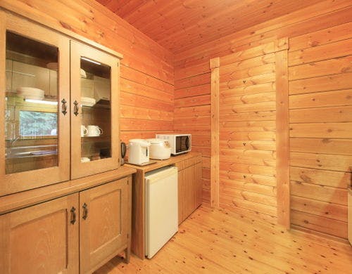 温泉付きコテージ【5名用】キッチン