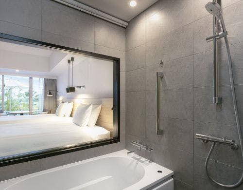 デラックスルーム（ツインベッド、テラス）