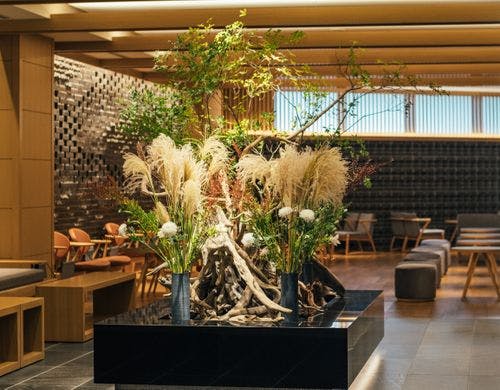 ◆ロビーの装花
