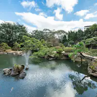 130年の歴史ある日本庭園