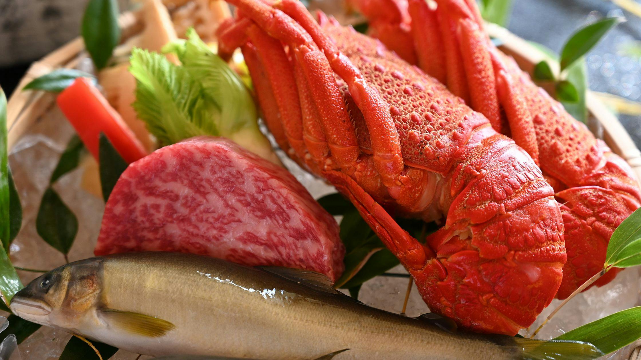 ชุดอาหารพิเศษ - ตัวอย่างวัตถุดิบ