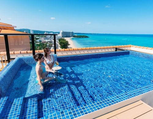 アクアプールスイート　バルコニー