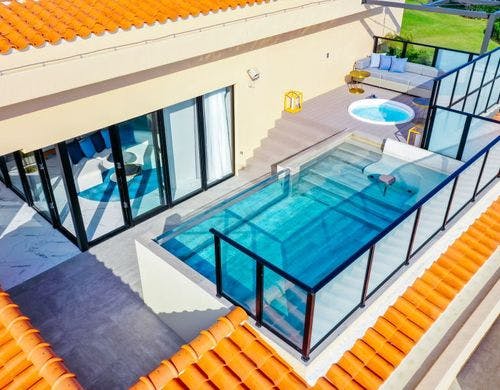 エグゼクティブプールスイート　バルコニー