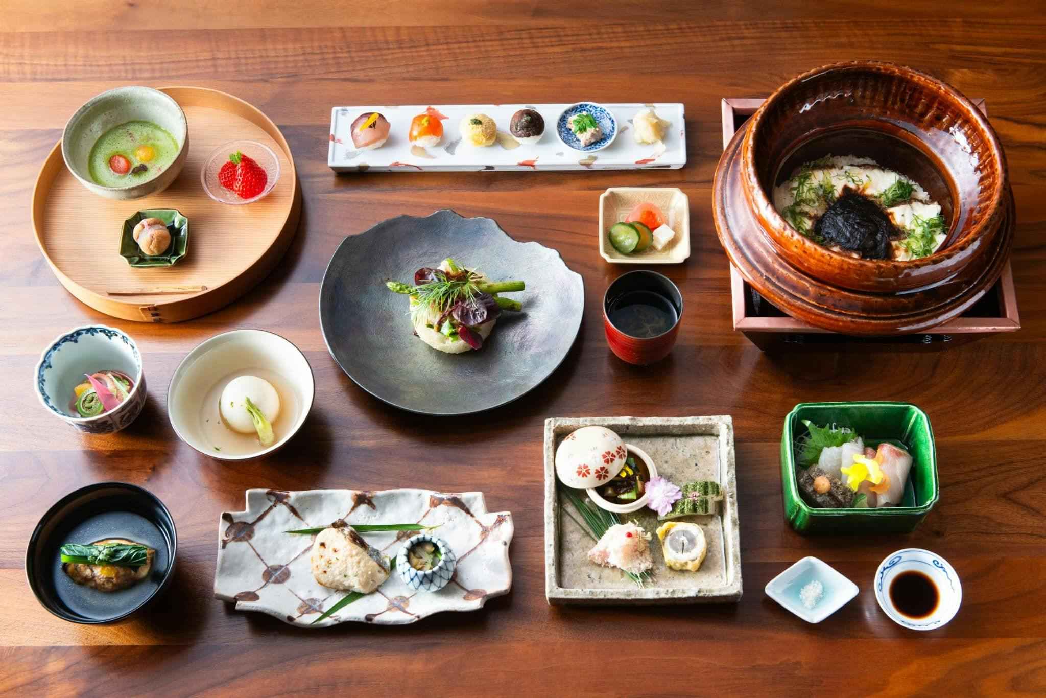 【瀬戸内の旬菜鮮魚を愉しむ】会席コースプラン