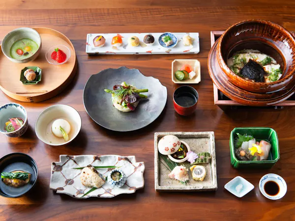 【瀬戸内の旬菜鮮魚を愉しむ】会席コースプラン