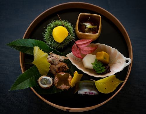 【お料理の一例】瀬戸内の旬が彩る八寸料理