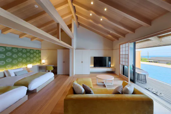 Bilik gaya Barat 70m² 'Shiun'