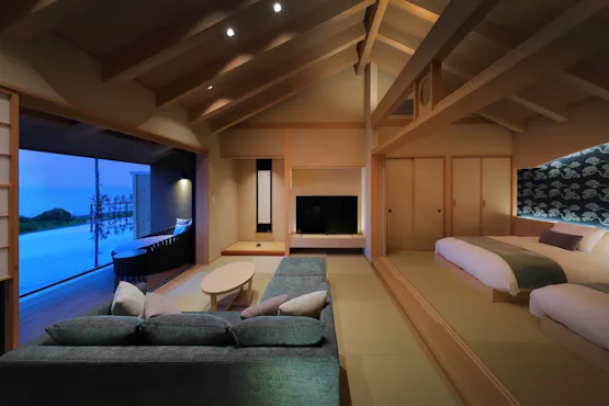 Bilik gaya Jepun 70 meter persegi 'Zuiun'