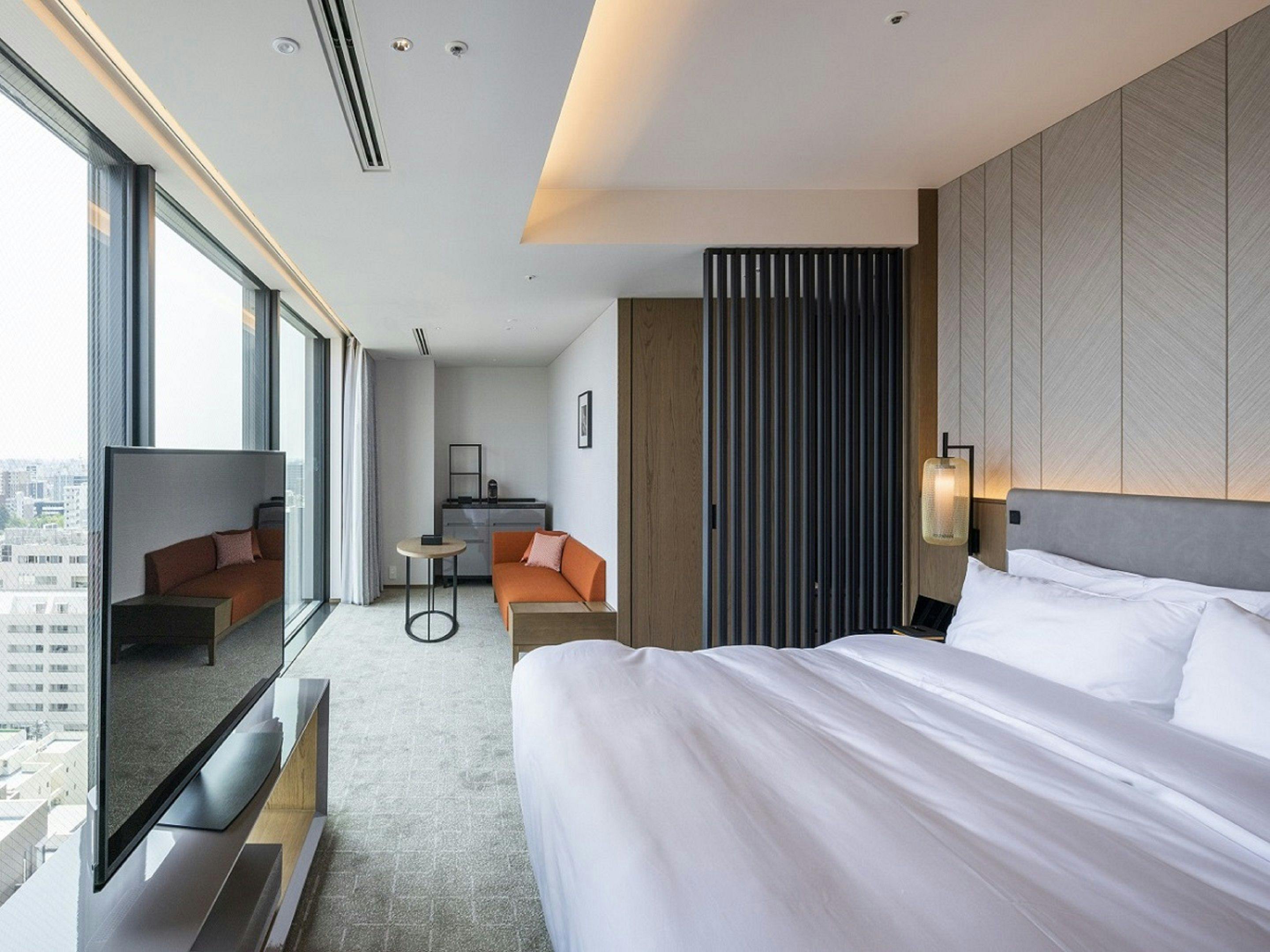 ห้องพักพรีเมียร์คิงพร้อมกล่องบัตเลอร์