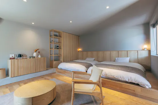 Interior kabin teras herbal