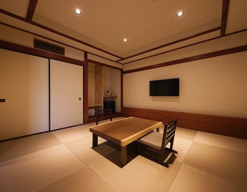 【半露天風呂付和洋室】和の空間