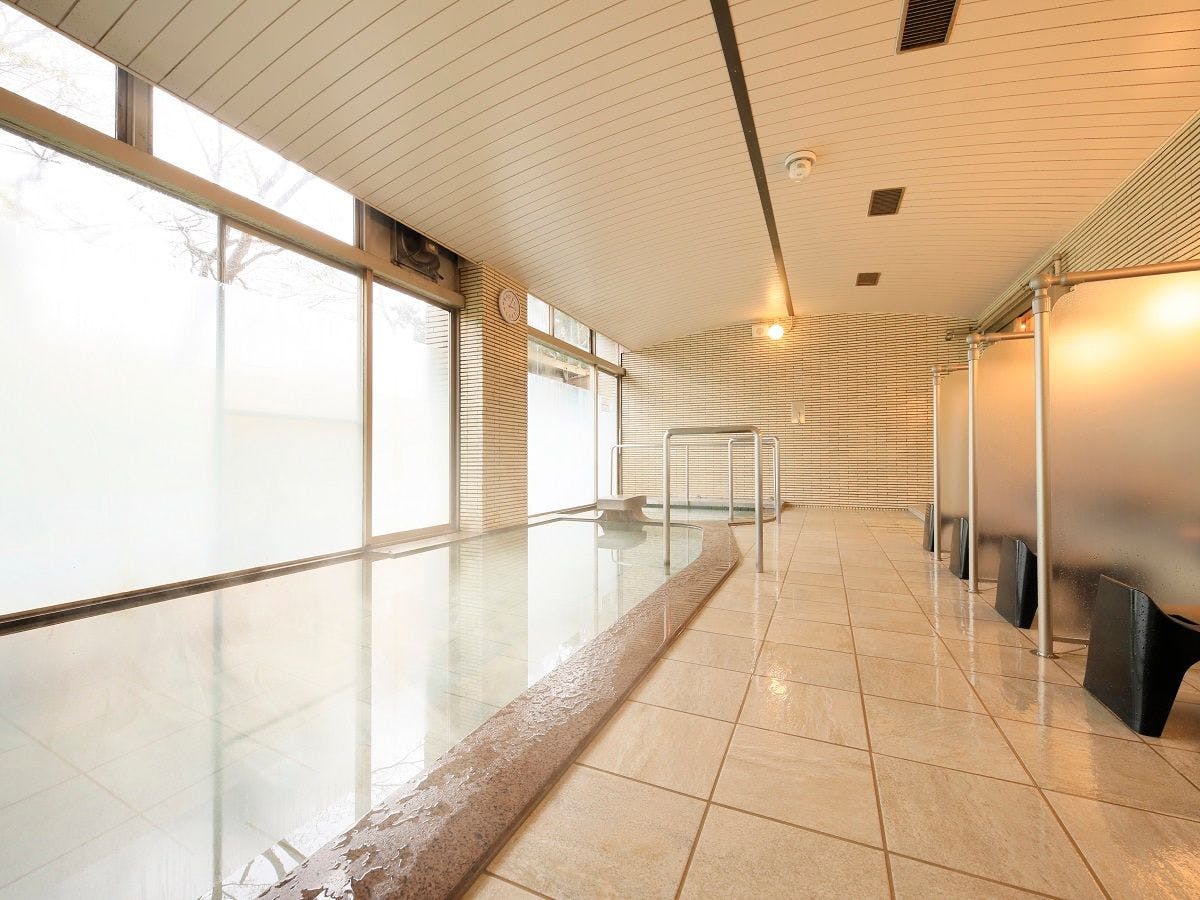 【ห้องอาบน้ำสำหรับผู้หญิง】อ่างอาบน้ำในร่มที่มีการออกแบบเรียบง่าย