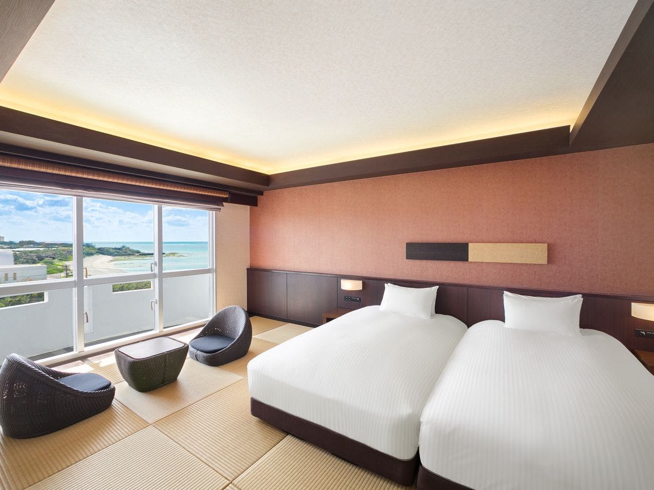 객실 이미지 (주니어 일본식 및 서양식, 바다 측)