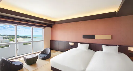 객실 이미지 (주니어 일본식 및 서양식, 바다 측)