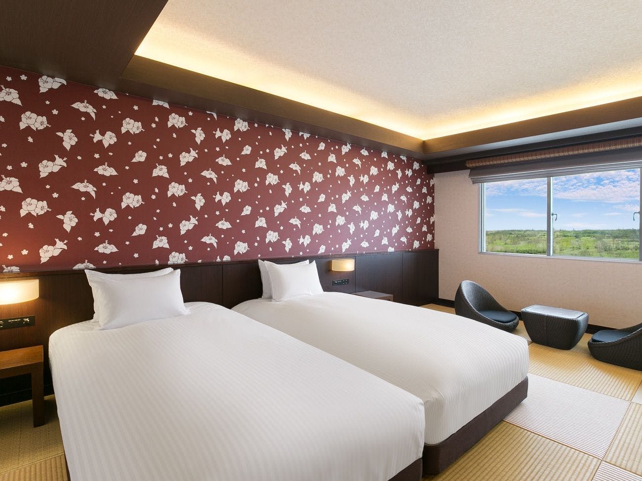 객실 이미지 (스탠다드 일본-서양 바다 측)