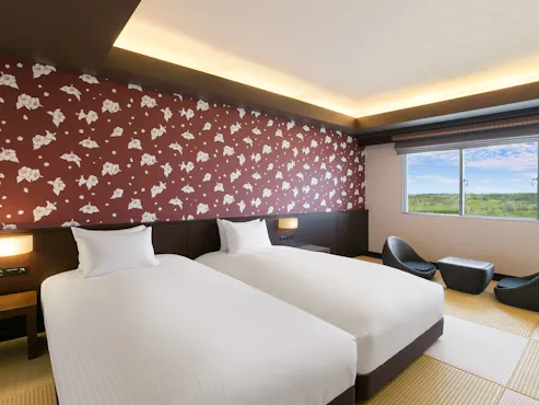 객실 이미지 (스탠다드 일본-서양 바다 측)