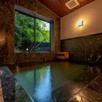 น้ำพุร้อนส่วนตัวสำหรับผู้เข้าพักที่พัก