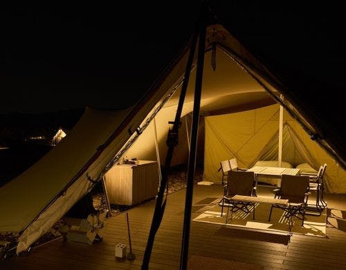 LAND CAVE｜スノーピーク特注の大型テント