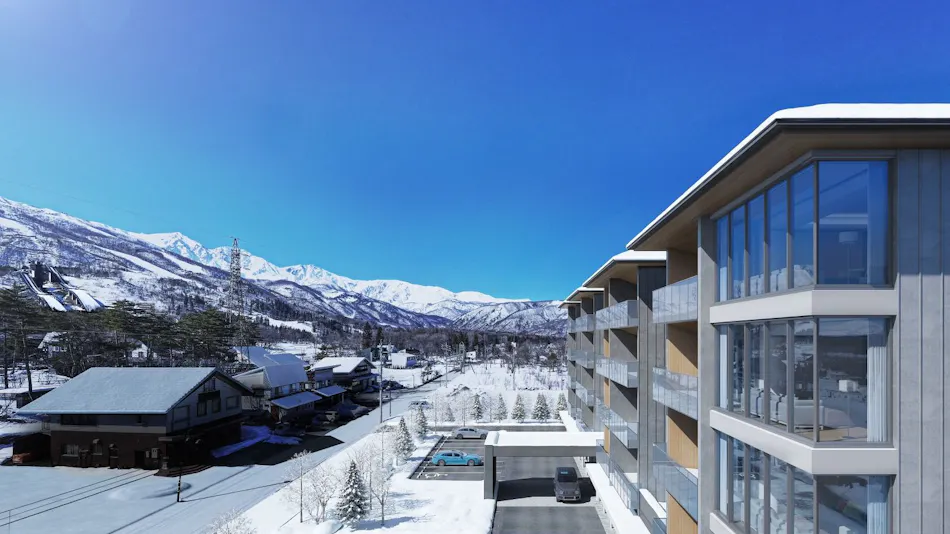 HOTEL LA VIGNE HAKUBA by Onko Chishin