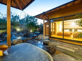 【鹿児島県霧島の露天風呂付き客室のある宿】四季の宿 明翠