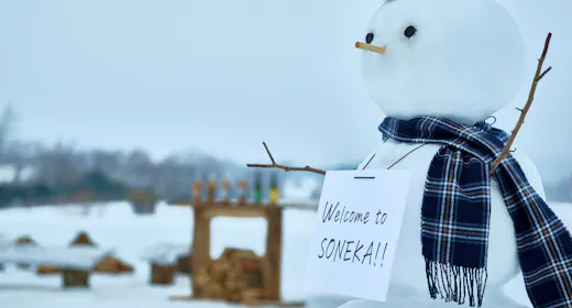 【พรีเมียมเฉพาะฤดูหนาว】เปลี่ยนทุ่งหิมะให้เป็นห้องอาหาร “SNOW TABLE”|แผนเช่าทั้งหลัง พร้อมอาหาร 3 มื้อต่อคืน 1 คืน