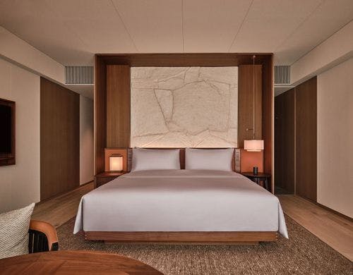 デラックスルーム、キングサイズベッド