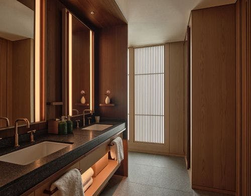 プレミアルーム、バスルーム